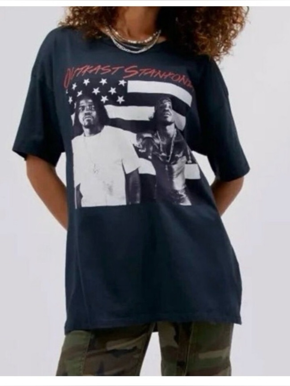 Daydreamer Outkast Stankonia Merch Tee Vintage Black Oversized Medium NWT